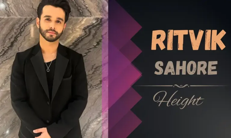 ritvik sahore height