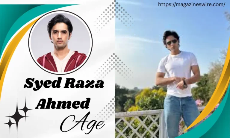 Syed Raza Ahmed Age