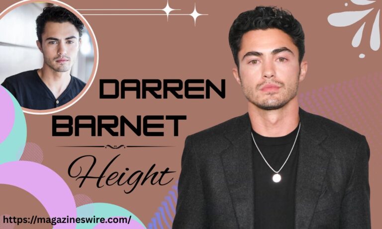 darren barnet height