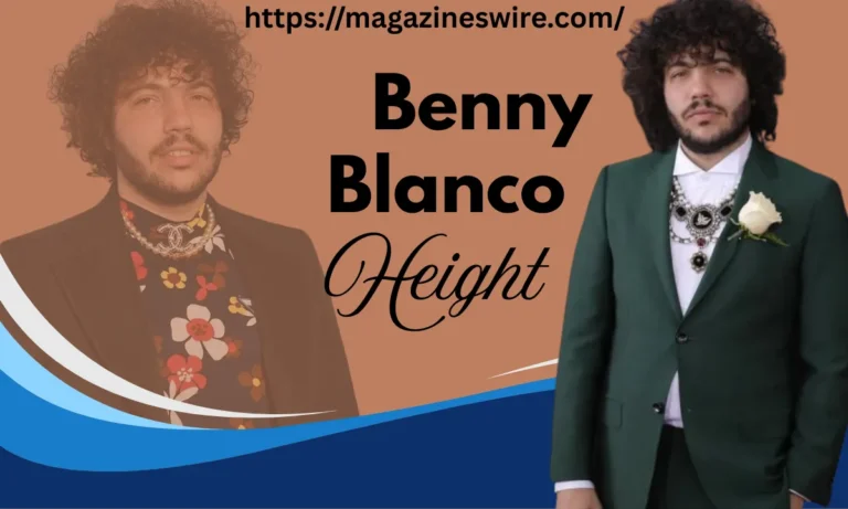 Benny Blanco Height